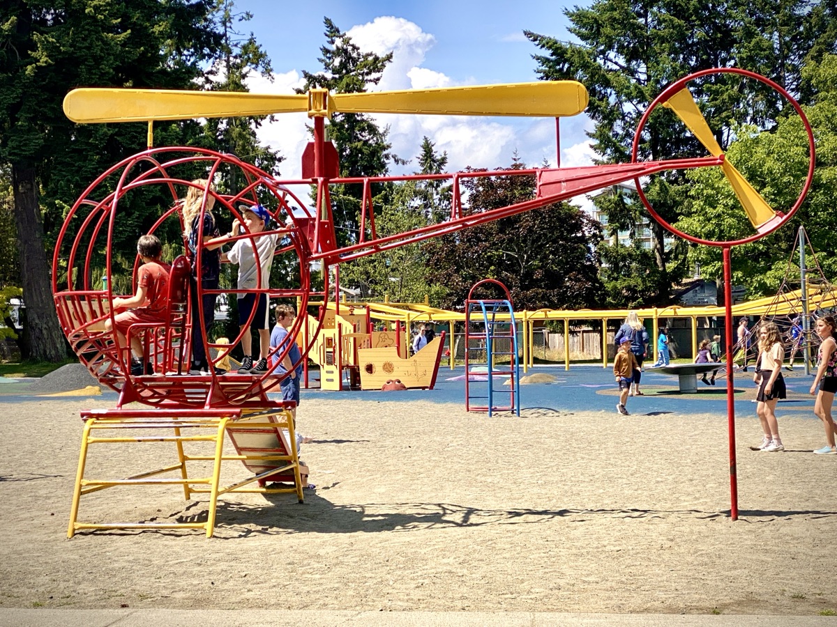 Parksville Community Park playground